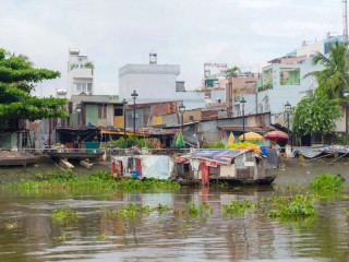 Breakfast cruise along Saigon river