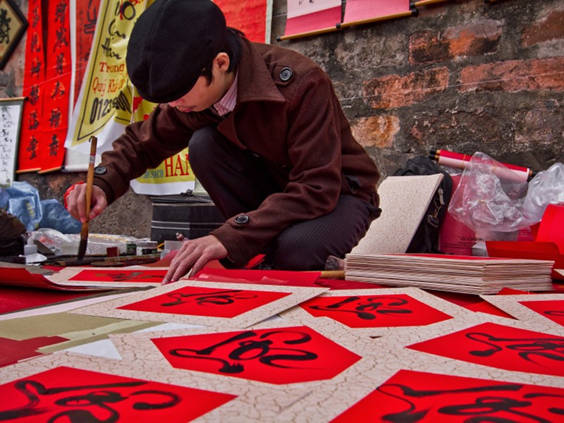Hanoi Traditional Calligraphy Class